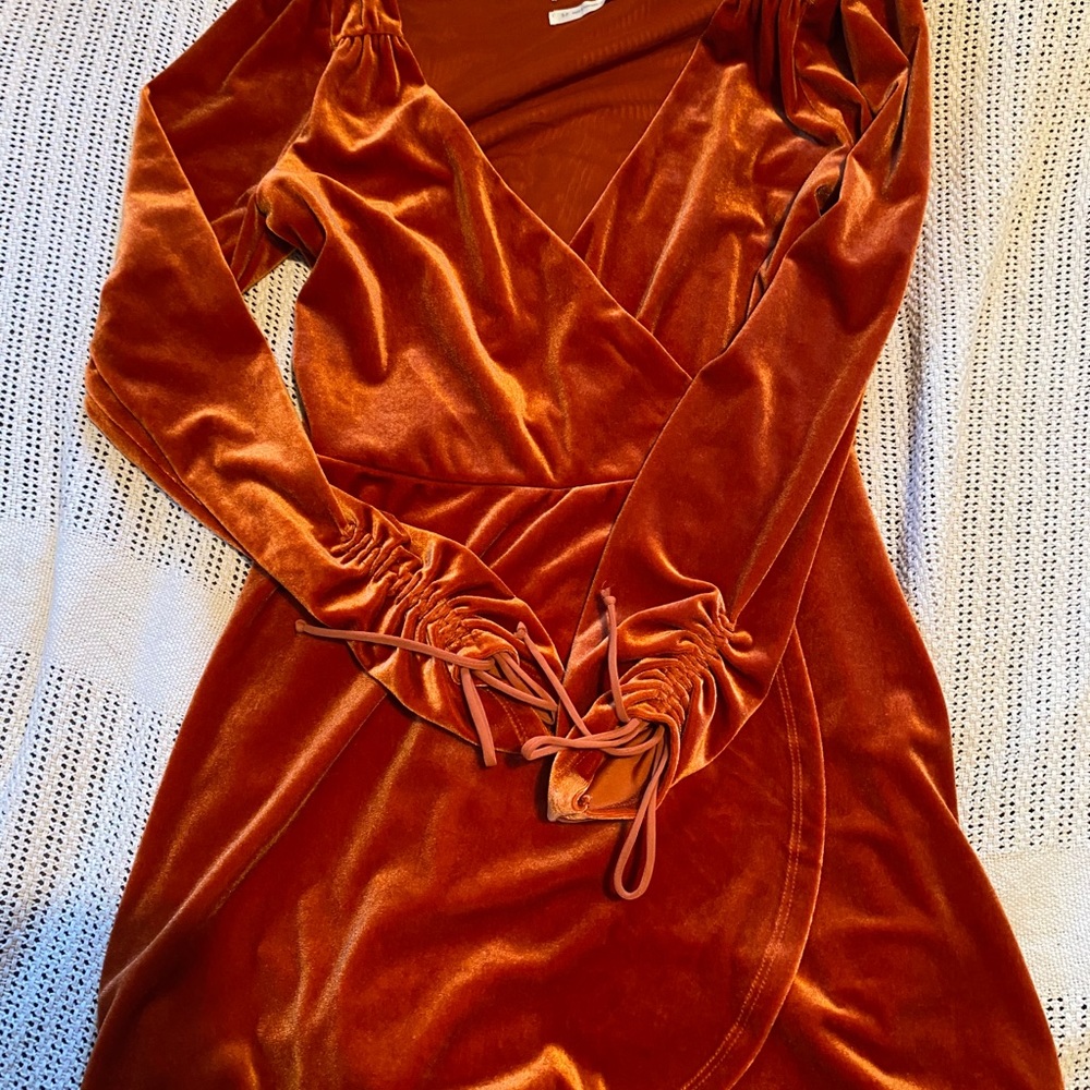 Urban Outfitters Velvet Romper